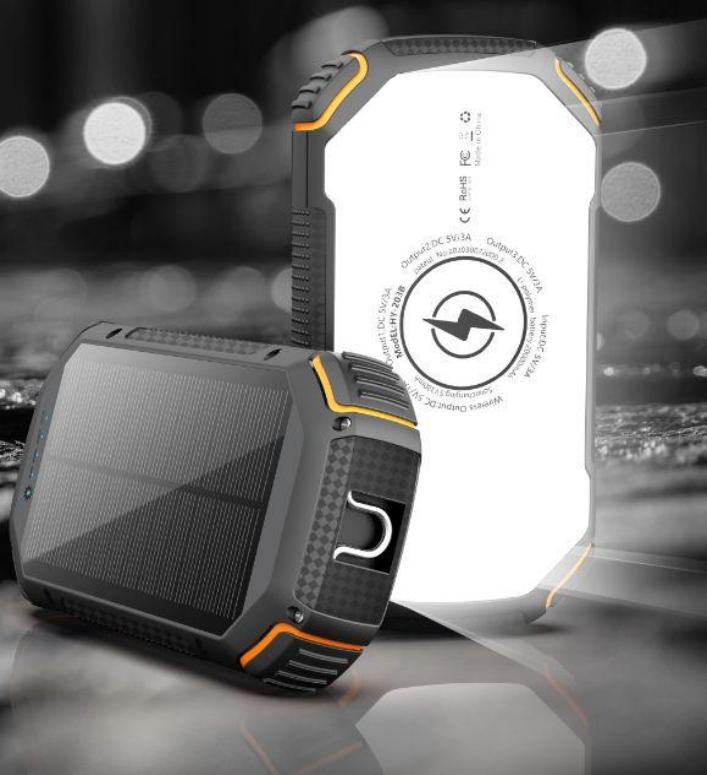 g motec 203a rugged wireless solar power bank with ultra bright led camping light & hook g motec 203a rugged wireless solar power bank with ultra bright led camping light & hook