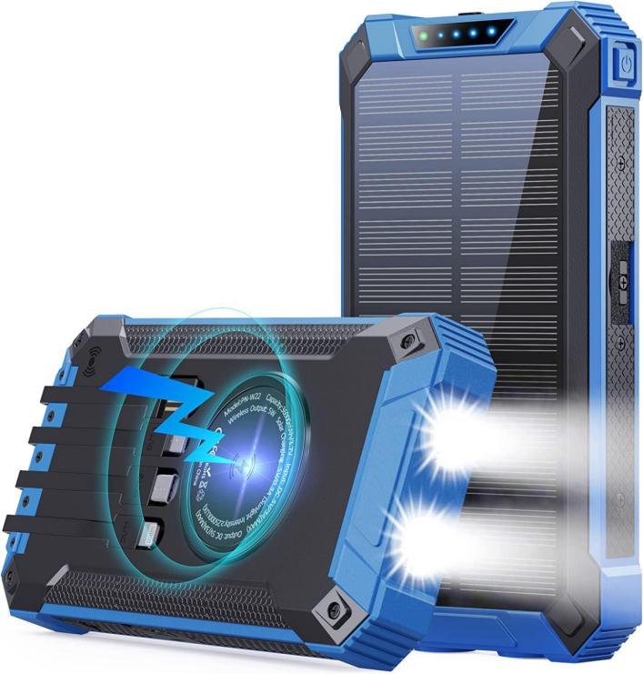 g motec 2101a rugged solar power bank with wireless charging, built in multi cables & dual flashlight g motec 2101a rugged solar power bank with wireless charging, built in multi cables & dual flashlight