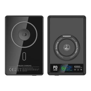 g motec a120 magnetic wireless power bank with 360° rotating phone holder
