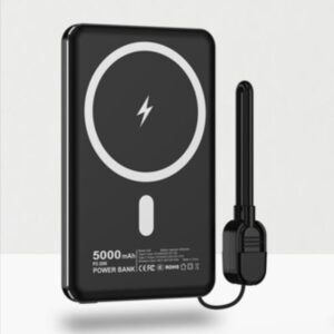 g motec a26s magnetic wireless power bank with built in lanyard cable