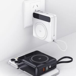 g motec a3c magnetic wireless power bank & wall charger
