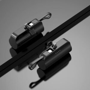 g motec dx121 ultra compact plug in mini power bank with built in connector, lanyard & kickstand