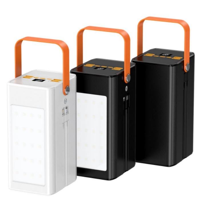 g motec dx211 high capacity outdoor power bank with built in cables, large front led light panel & carrying handle g motec dx211 high capacity outdoor power bank with built in cables, large front led light panel & carrying handle