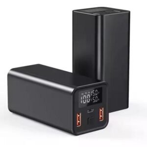 g motec f20 high capacity multi port fast charging power bank with digital display