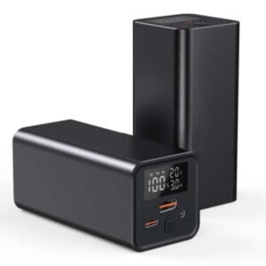 g motec f22 high capacity fast charging power bank with digital status display
