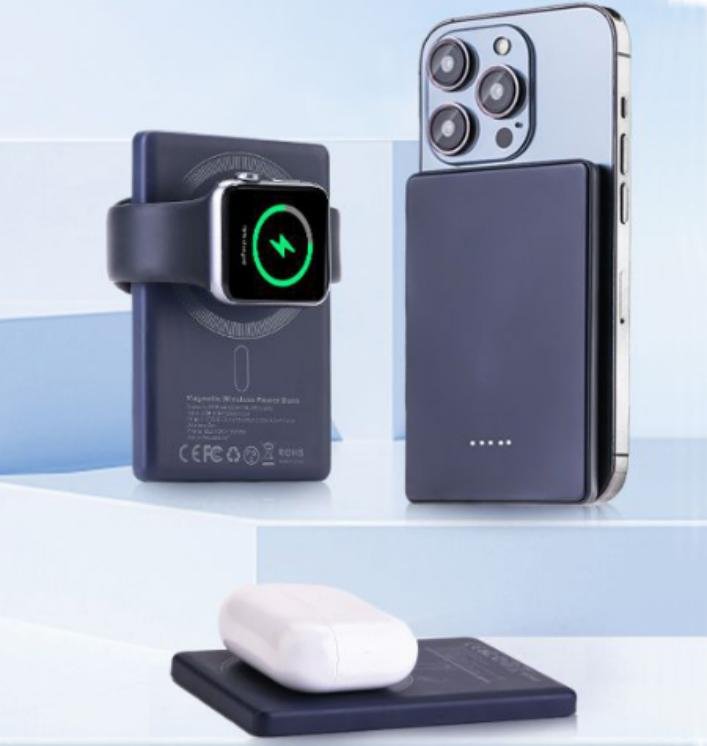g motec m50 max 3 in 1 magnetic wireless power bank for phone, smartwatch & earbuds g motec m50 max 3 in 1 magnetic wireless power bank for phone, smartwatch & earbuds