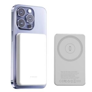 g motec m50s ultra compact magnetic wireless power bank with smartwatch charging
