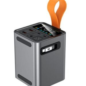 g motec m800 multi port high power power station with smart color display, torch light & carrying strap