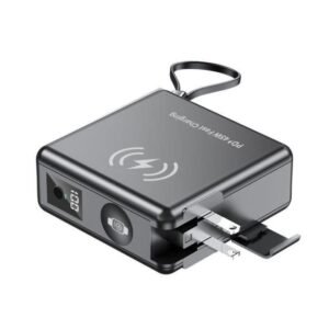 g motec super 9 pro fast charging magnetic wireless power bank with wall plug & watch charger