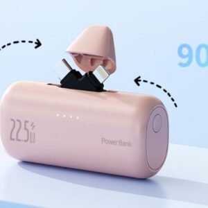 g motec t188 fast charging ultra compact mini power bank with 90° rotating dual connectors