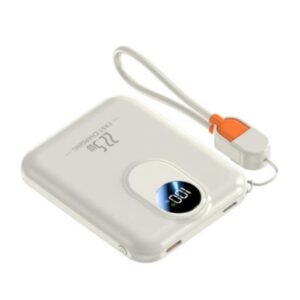 g motec y388 fast charging power bank with built in lanyard cable & led digital display