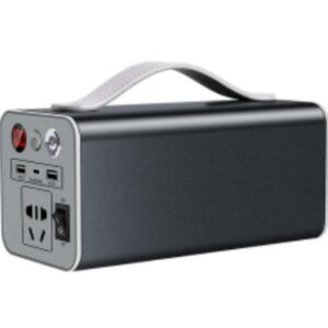 okd180 series portable power station generator with universal ac outlet, digital display & handle