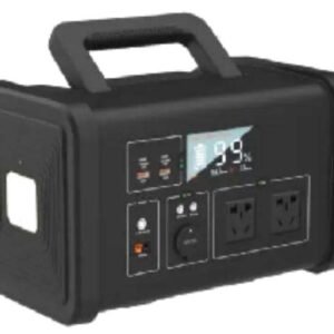 g motec ops700 series high capacity portable power station generator with dual ac outlets, 12v car port & smart lcd display